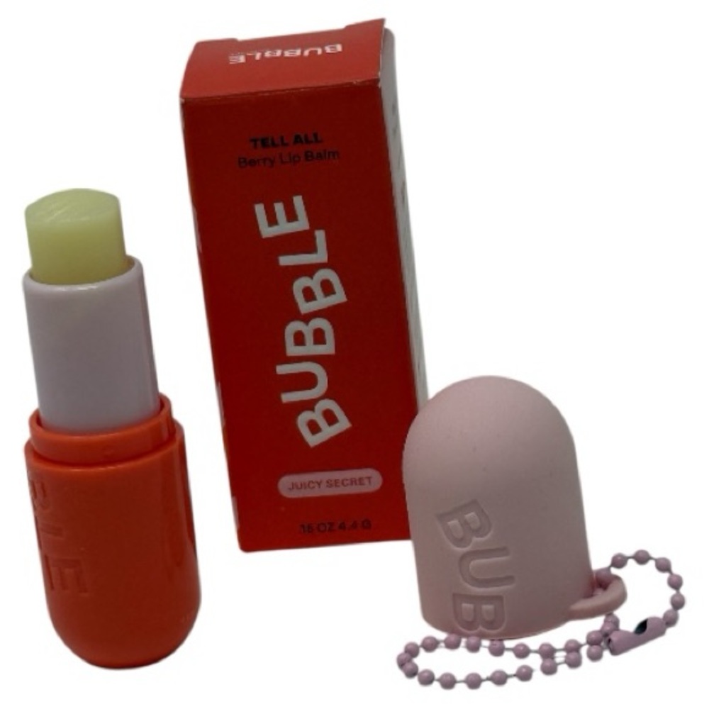 Bubble Tell All Juicy Secret Berry Lip Balm - Picture 3 of 8